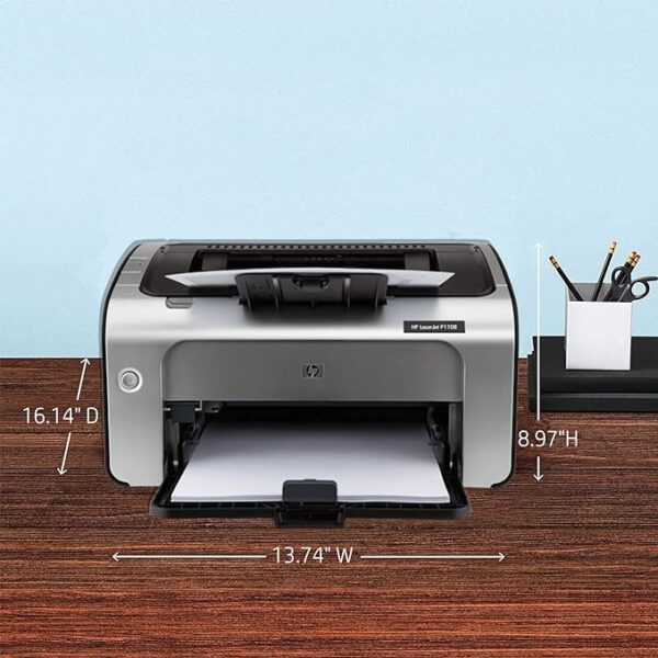 HP Laserjet P1108 Single Function Monochrome Laser Printer - Image 2