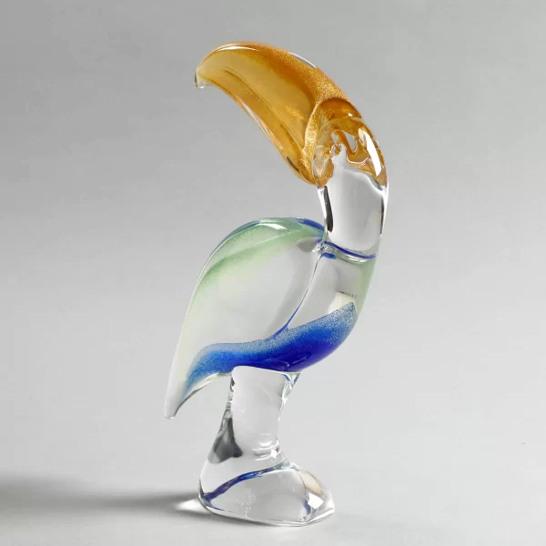 Toco Toucan Bird Crystal Décor Object Small - Image 4